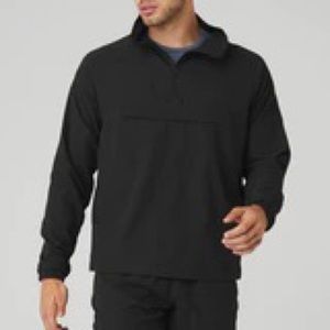 Alo yoga - MENS ripstop 1/4 zip on-set jacket